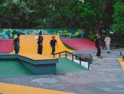 Jelang Skate Day 2025, Pemkot Pontianak Benahi Skatepark Taman Catur Untan